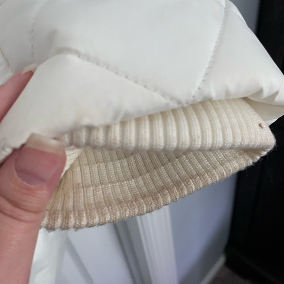 đź–¤BUNDLE&SAVEđź–¤ Apt 9 Womens M long white winter puffer coat - Picture 10 of 10